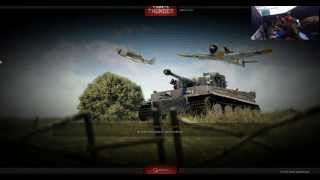Первый геймплей наземной техники WAR THUNDER эксклюзив ИГРОМИР 2013