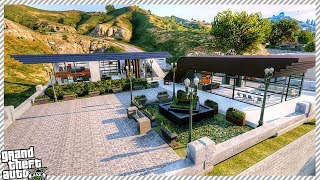GTA 5 - BUYING NEW MODERN BILLIONAIRES MANSION