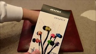 Наушники из Китая (AWEI ES900I, ES600I)