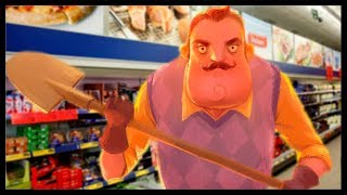 HELLO BUGY - Nakupujem v Lidli :D | Hello Neighbor BETA