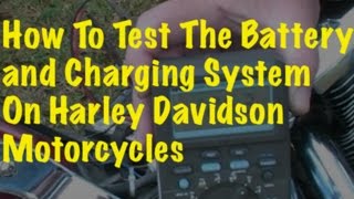 Testing the Battery and Charging System (Harley Davidson FXSTC)