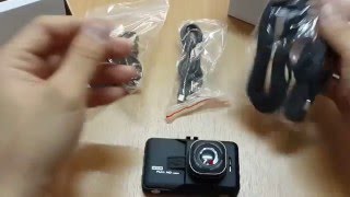 Review กล้องติดรถยนต์ FULL HD CAR DVR รุ่น T626 จอ 3 นิ้ว (HD)