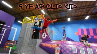 KIDS DO DANGEROUS OBSTACLE COURSE!