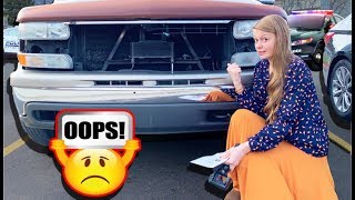 Alexia's First Car Accident!
