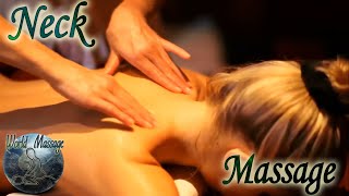 Neck Massage for beautiful girl