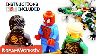 Spider-Man vs Ninjago LEGO Mashup: Doc Ock Dragon | INSTRUCTIONS NOT INCLUDED