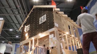 Nhà làm từ rơm, cây gai dầu giúp giảm lượng CO2