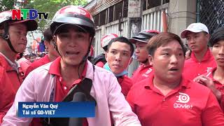 Hàng loạt tài xế GO-VIET đình công, yêu cầu công ty thay đổi chính sách