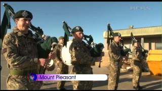 St Patrick's Day unites Irish regiments 18.03.13