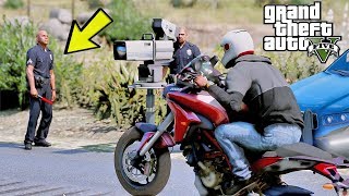 GTA 5 MOD VITA REALE : LA POLIZIA MI VEDE IMPENNARE E MI SEQUESTRA LA MOTO #55