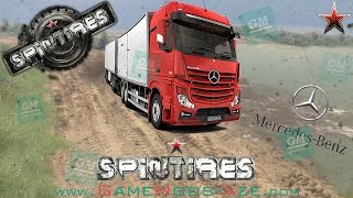 SpinTires - Mercedes-Benz Actros MP4 Truck Mod 2017 (Download Link)