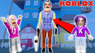 Kate Becomes the Evil Neighbor! / Roblox: Hello Neighbor
