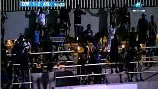 Gol de Juan Pablo Vigon y festejo con afición - Coras 1-2 Atlético San Luis