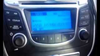 Hyundai Solaris сабвуфер штатная магнитола