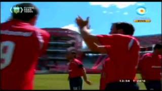 Impresionante recibimiento de la hinchada de Independiente