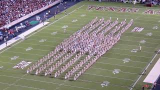 Fightin' Texas Aggie Band! The Best Half Time Show Ever!