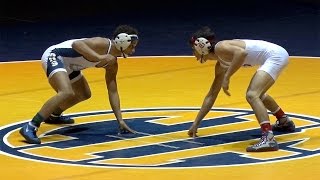 120 lbs. Durbin Lloren (Buchanan) vs Navonte Demison (Bakersfield)
