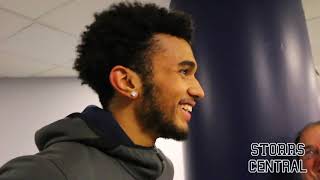 UConn Men's Basketball Postgame (Temple) - Jalen Gaffney