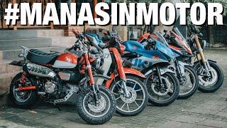 MANASIN SEMUA MOTOR DI RUMAH : Monkey, Super Cub, GSXR150, CBR250RR, BMW R NINE T - #389