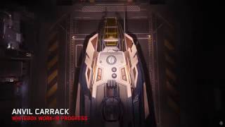Star Citizen Anvil CARRACK Cinematic  Whitebox HD