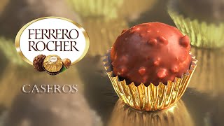 Bombones al estilo Ferrero Rocher
