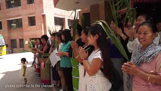 #rcfd palm sunday proccesion||rongmei people in delhi