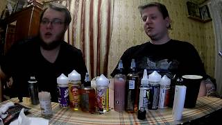 VAPE посиделки,обзор жидкостей  СССР, Jam Monster, S.A.V, Bad Drip (Clone)