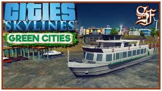Cities Skylines | Паромная переправа. Водный транспорт #16