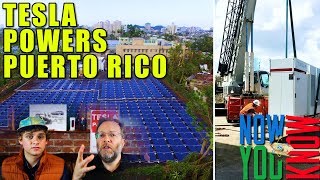 In Depth - Tesla Gets Power Running in Puerto Rico