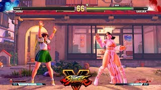 Street Fighter V AE Laura vs Sakura PC Mod