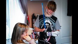 Meet Kye, The Bionic Boy With An R2-D2 Bionic Arm