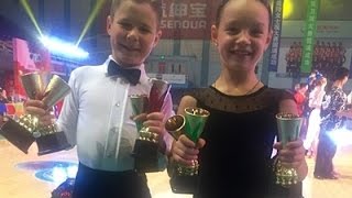 Чемпионы мира по бальным танцам - пара детей из Днепра