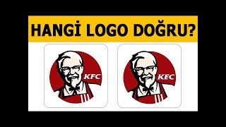 Bu Test Hafızanızın Ne Kadar İyi Olduğunu Gösterecek - Doğru Logoyu Seç