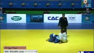 Linda Bolder (NED) - Megan Fletcher (GBR) [-70kg] final