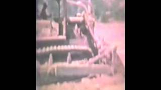 caterpillar scrapers video