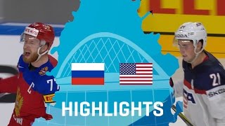 Russia - USA | Highlights | #IIHFWorlds 2017