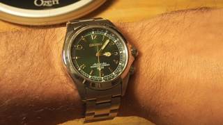 Seiko Alpinist SARB017 Unboxing and Initial Review