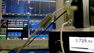 трансивер SW2013. USB CAT подключение SDR RTL RTL2832U для HDSDR + панорамная приставка SDRSharp