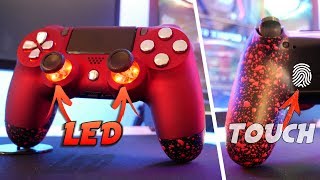Ps4 Controller LED-KIT mit TOUCH-SYSTEM !!! Das muss man haben ? | Plug & Play ohne Löten