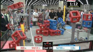 2015 VRC Tech Q198 - 46B 9421X vs 5278B 118 - 59 to 85 - VEX Worlds 2015 - Technology Division