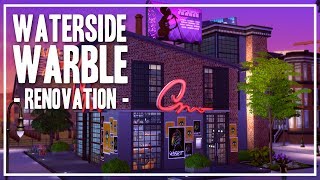 [Renovation] Waterside Warble Karaoke Bar - The Sims 4 Speed Build