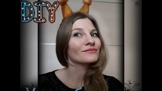 DIY?Как сделать ушки белочки/валяние из шерсти/Ободок для карнавального/HOW TO ears squirrel