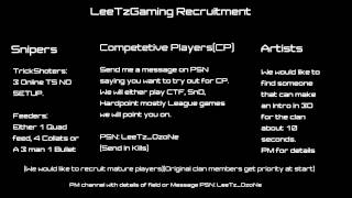 LeeTz Gaming Recruitment