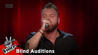 Κωνσταντίνος Κωτσαδάμ - Τα κλειδιά | 14o Blind Audition | The Voice of Greece