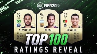 TOP 100 FIFA 20 PLAYERS RATINGS! - FIFA 20 Ultimate Team