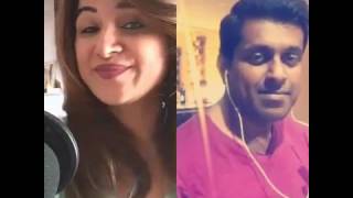 Nazrein Mili Dil Dhadka | Smule Cover By Kavita Mansigani & Saaj