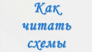 Как читать схемы для вязания на спицах