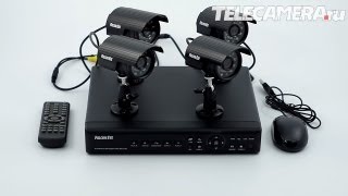 Обзор комплекта видеонаблюдения Falcon Eye "Дача"