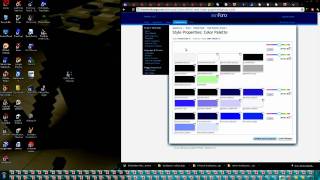 Playing with the theme editor in xenForo
