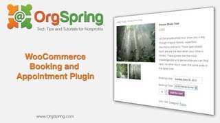 WooCommerce Booking and Appointment Plugin